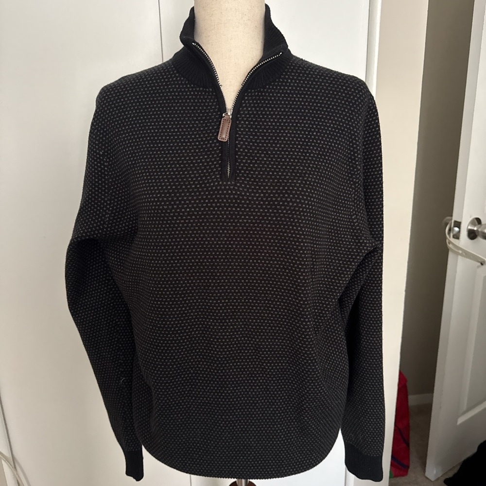 Lachlan British Inspired Men's quarter zip Sweater